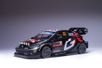 1:43 Ixo - Toyota Yaris Rally 1, No.33, WRC, Rallye Monte Carlo, E.Evans/S.Martin, 2024