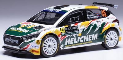 1:43 Ixo - Hyundai i20 N Rally2, No.45, WRC, Rallye Monte Carlo, H.Vossen/W.Vissenberg, 2024