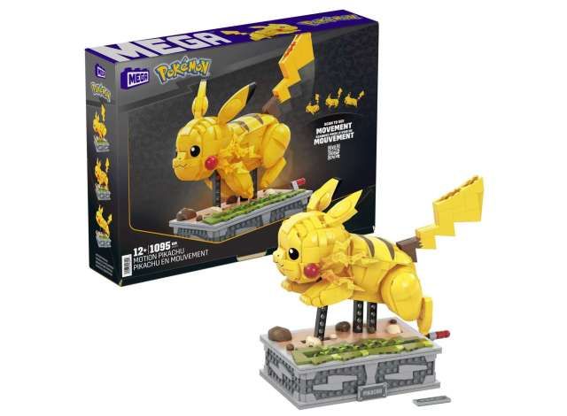 Mattel Mega Bloks - Pokemon - Motion Pikachu, yellow Mattel Mega Bloks - Pokemon - Motion Pikachu, yellow