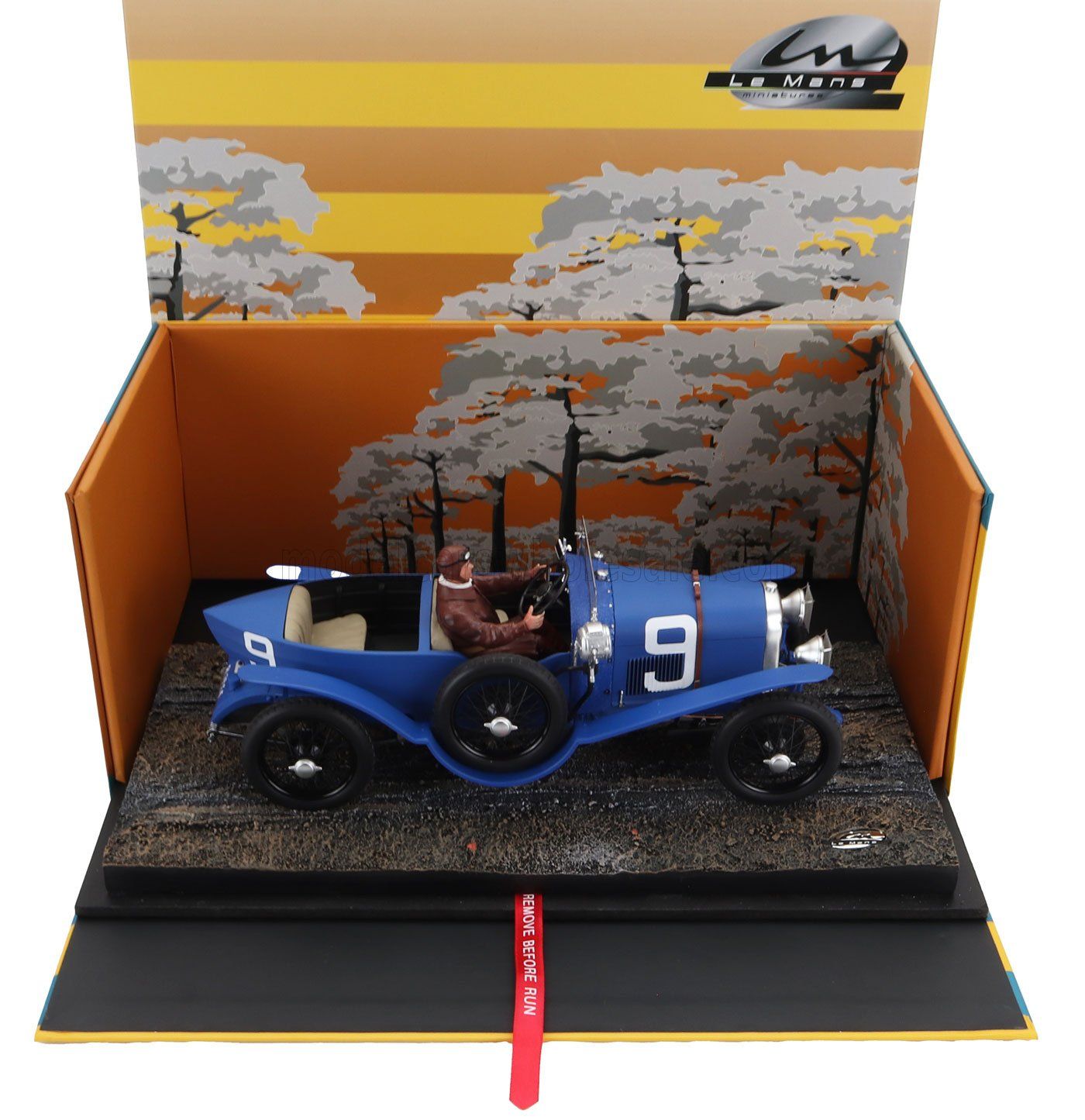 1:18 Le Mans Miniatures - Chenard & WalckerType U3 15CV Sport 3.0L S4 Team Chenard & Walcker SA #9 Winner 24h Le Mans  1923 Andre Lagache - Rene Leonard