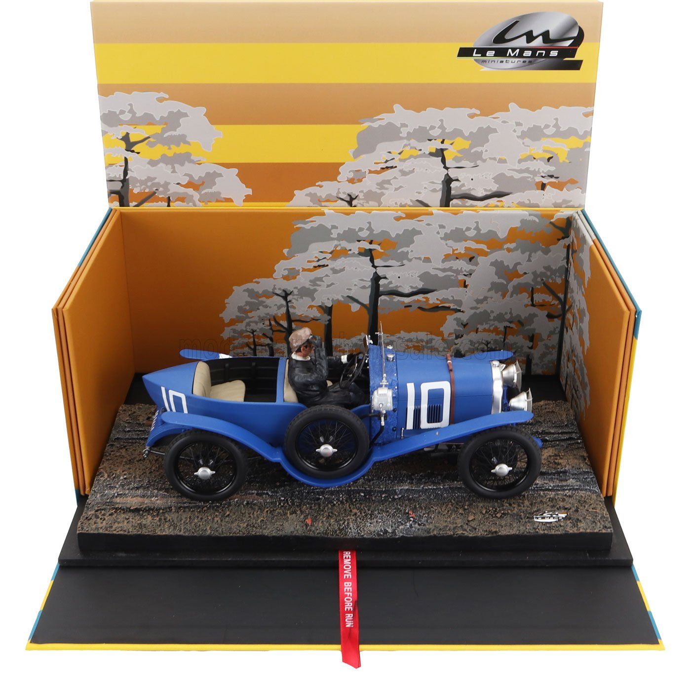 1:18 Le Mans Miniatures - Chenard & WalckerType U3 15CV Sport 3.0L S4 Team Chenard & Walcker SA #10 2nd 24h Le Mans 1923 Raoul Bachmann - Christian Dauvergne