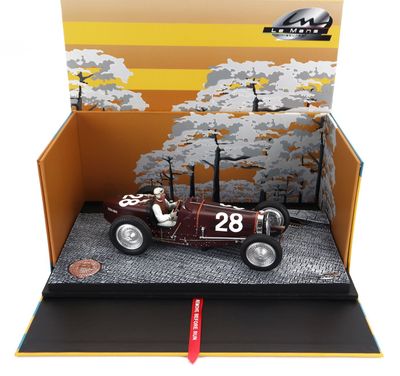 1:18 Le Mans Miniatures - Buagtti F1 Type 59 45 #28 Monaco GP 1934 Tazio Nuvolari