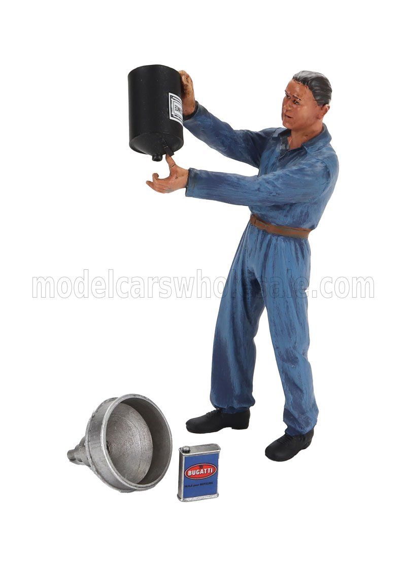 1:18 Le Mans Miniatures - Figur Mechaniker 1930