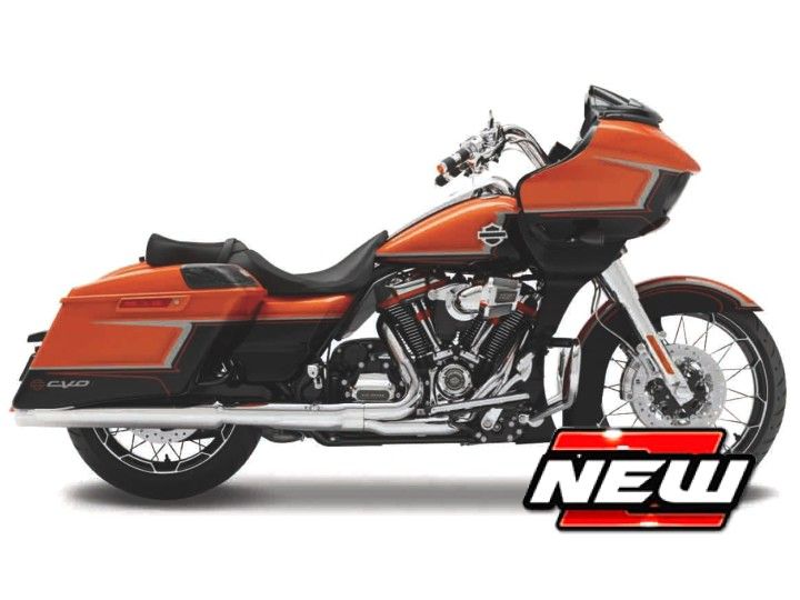 1:18 Maisto - 2022 Harley-Davidson CVO Road Glide, orange/black