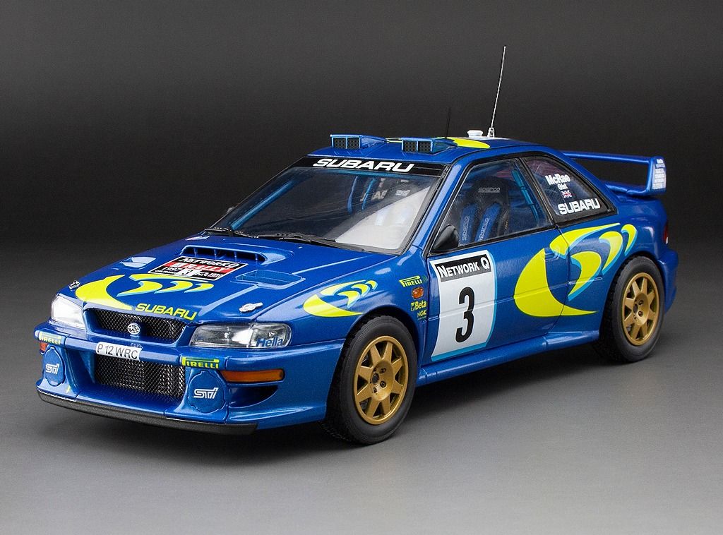 1:18 Sunstar - Subaru Impreza WRC S6 #3 Winner Rally Rac Lombard 1997 Colin McRae - Nicki Grist