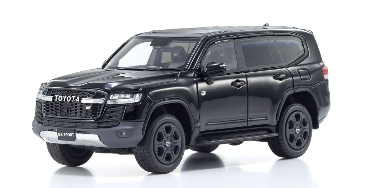 1:43 Kyosho - Toyota Land Cruiser GR SPORT (Black)