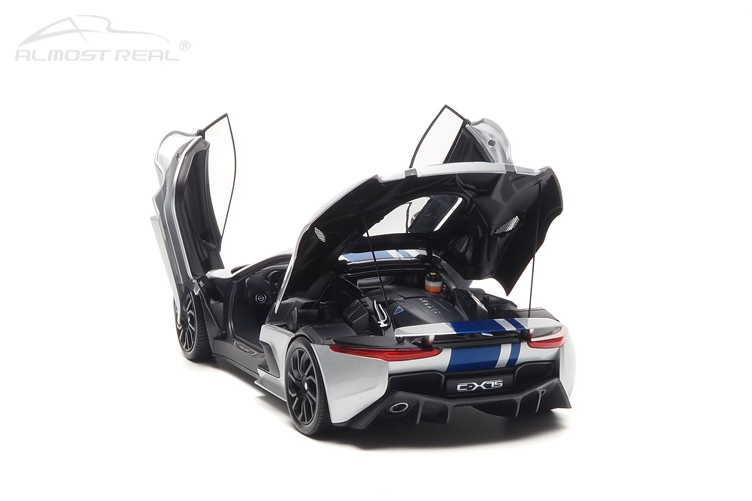 1:18 Almost Real - Jaguar C-X75 - 2013 - Lightning Silver with 