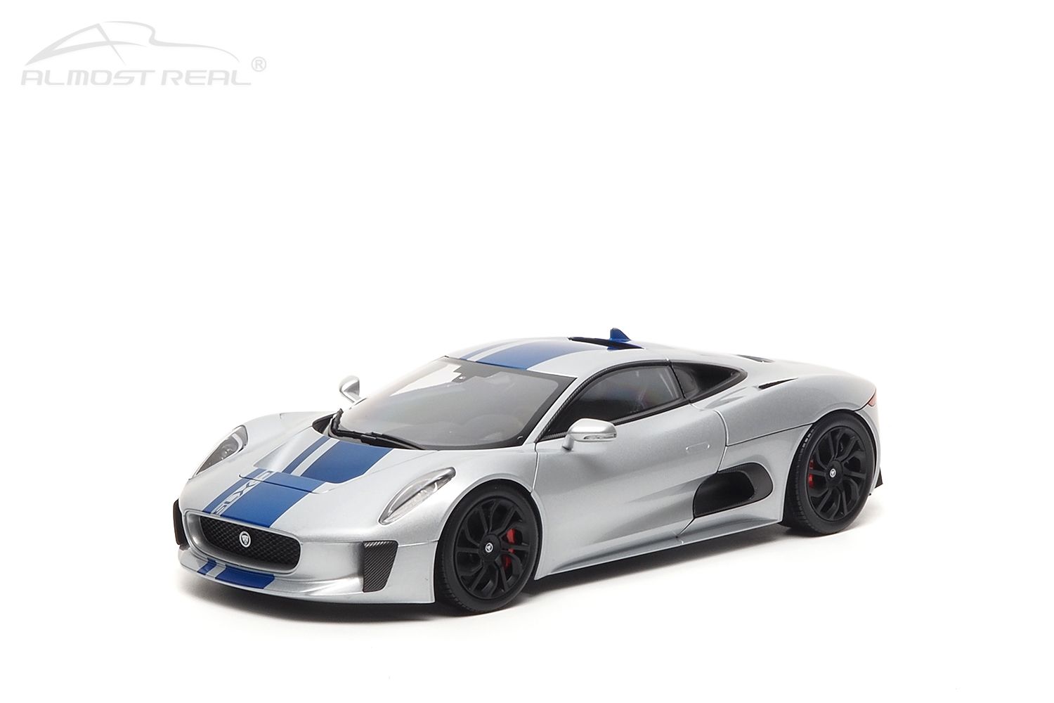 1:18 Almost Real - Jaguar C-X75 - 2013 - Lightning Silver with 