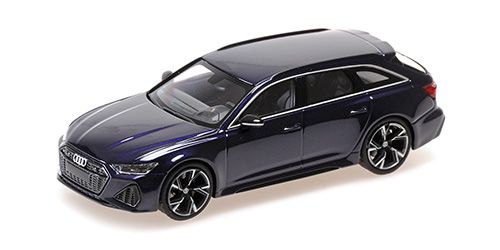 1:43 Minichamps - AUDI RS 6 AVANT – 2019 – VIOLET METALLIC