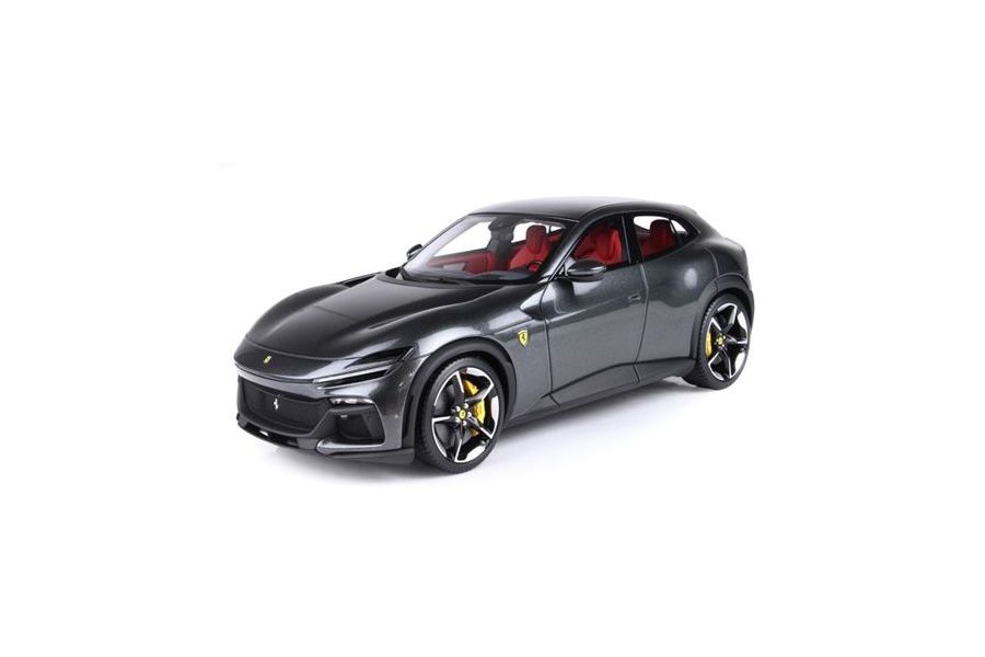 1:18 BBR - Ferrari Purosangue Diecast Full Open - Luxury Pack Nero Purosangue