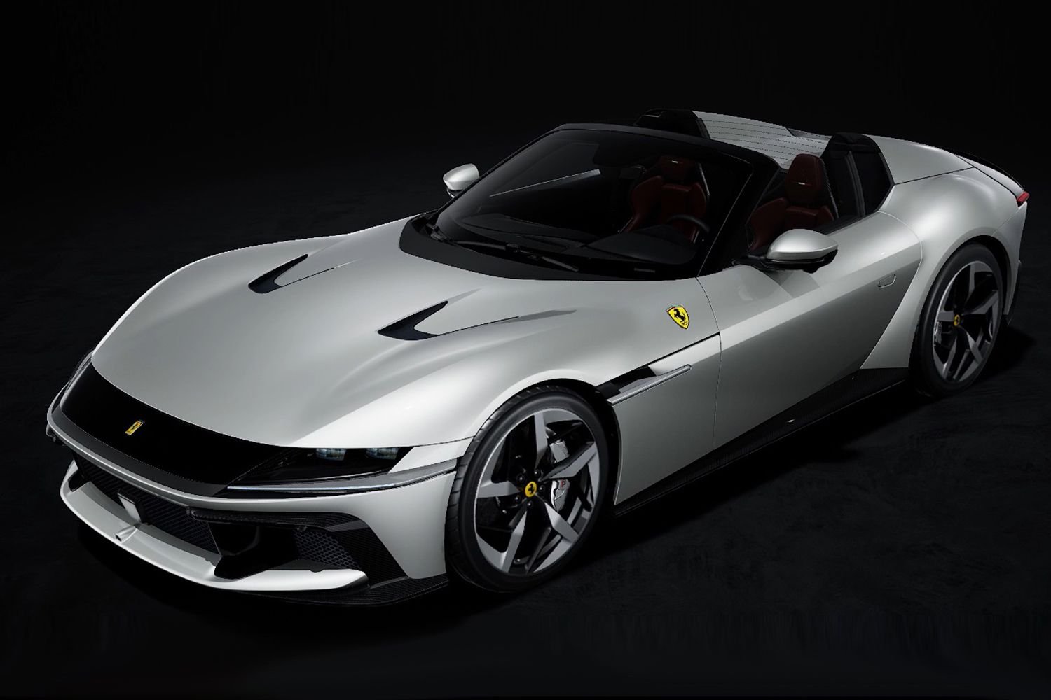 1:43 Looksmart - Ferrari 12 Cilindri Convertible Argento Nurburgring