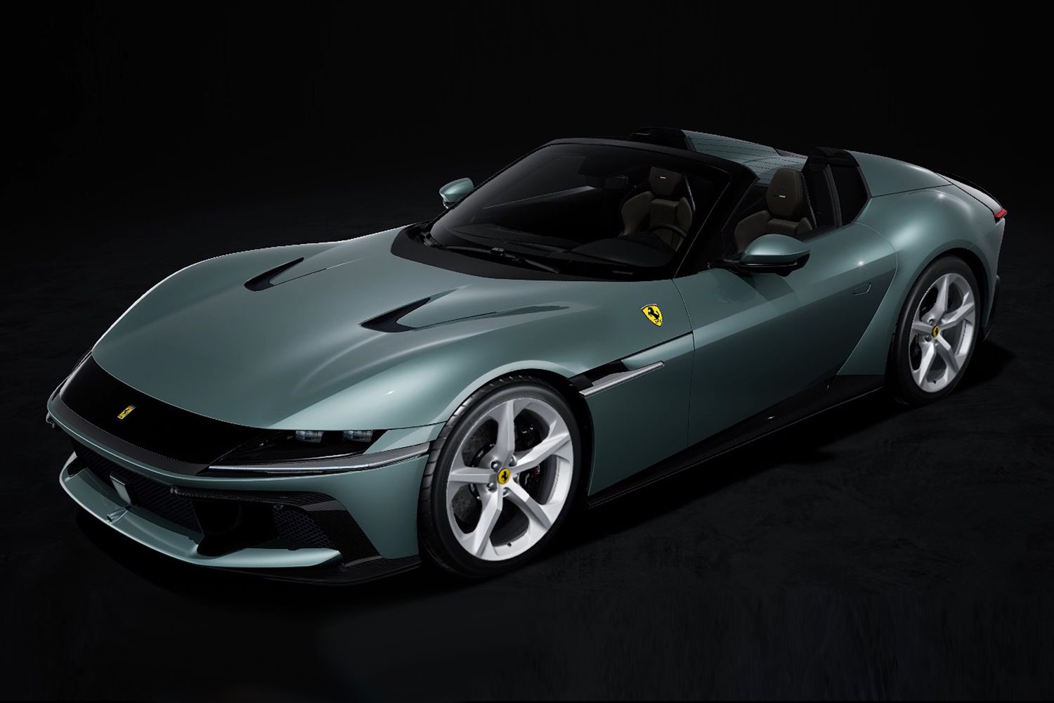 1:43 Looksmart - Ferrari 12 Cilindri Convertible Celeste Trevi