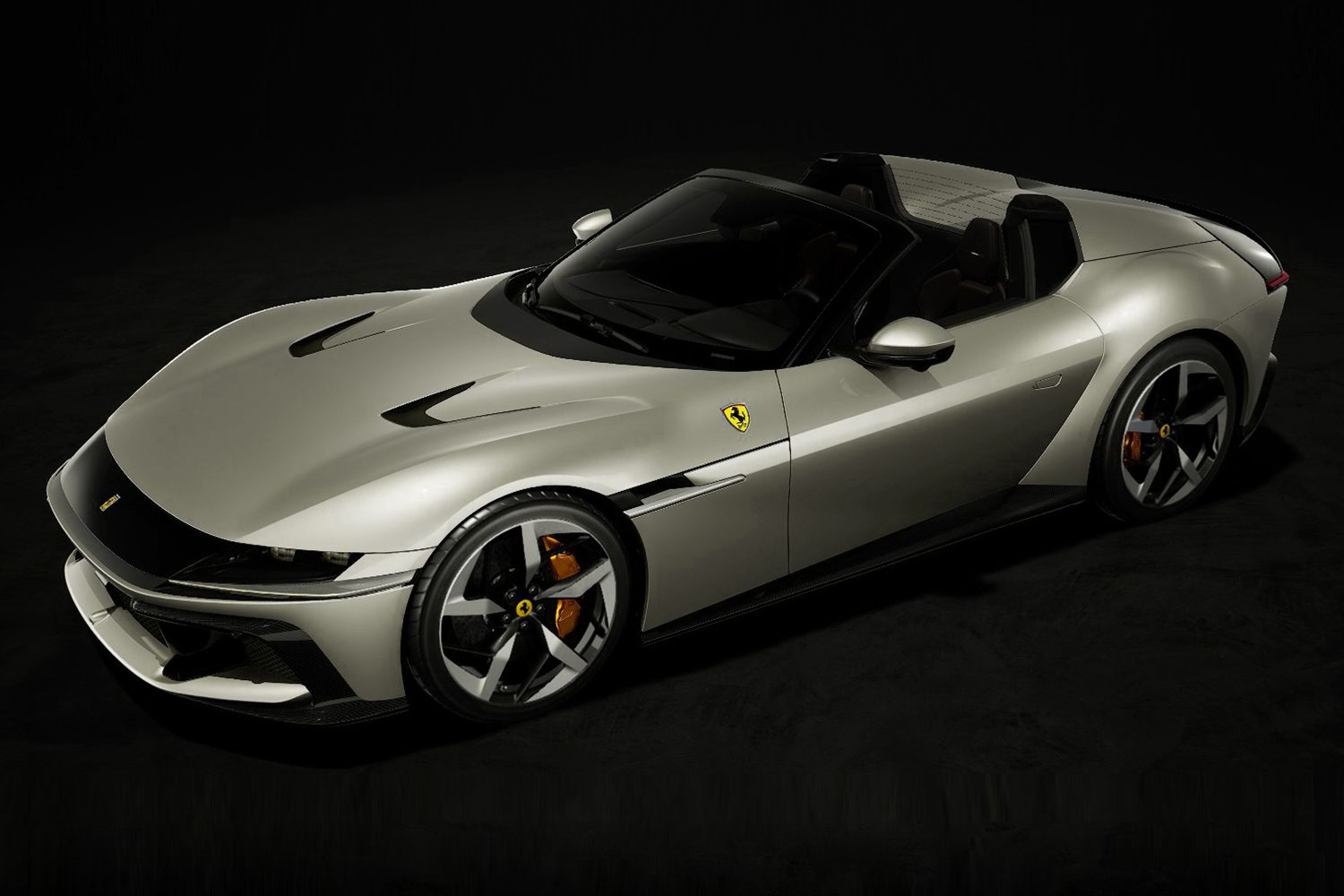 1:43 Looksmart - Ferrari 12 Cilindri Convertible Grigio Ingrid