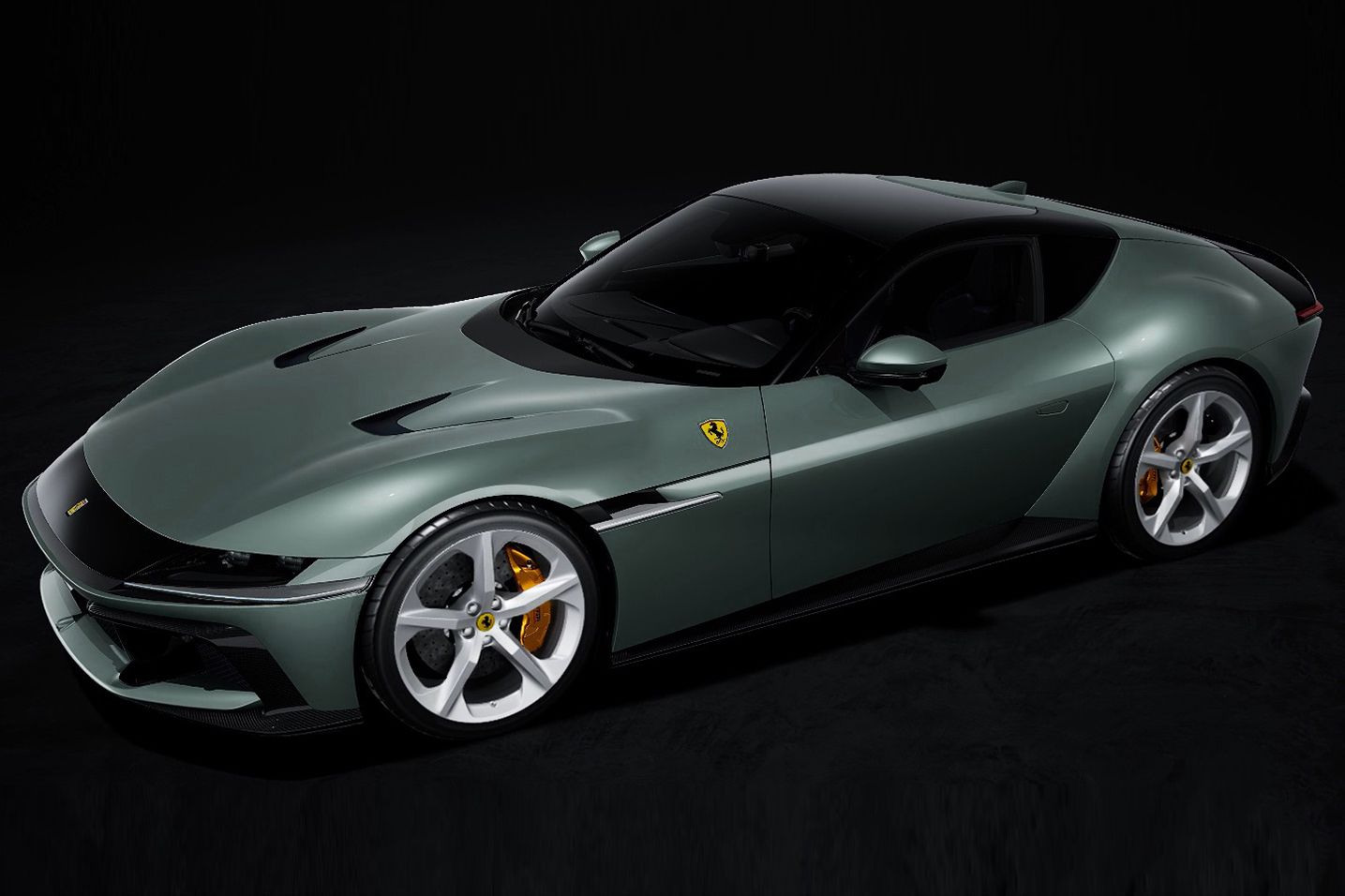 1:18 MR Collection Models - Ferrari 12 Cilindri Verde Toscana