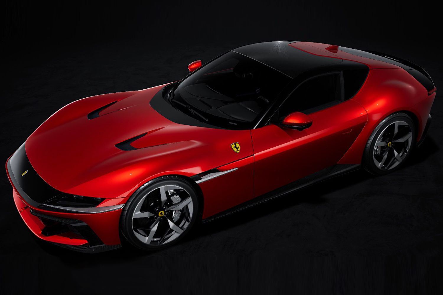 1:18 MR Collection Models - Ferrari 12 Cilindri Rosso Magma