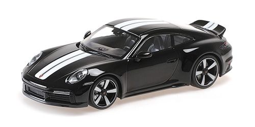 1:18 Minichamps - PORSCHE 911 (992) SPORT CLASSIC – 2022 – BLACK