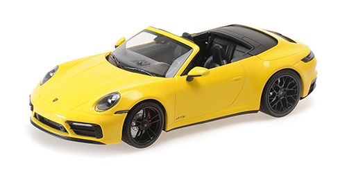 1:18 Minichamps - PORSCHE 911 CARRERA 4 GTS CABRIOLET – 2020 – YELLOW