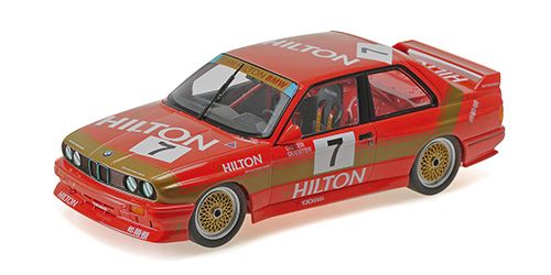 1:18 Minichamps - BMW M3 – SCHNITZER-BMW – DIETER QUESTER – 2ND MACAU GUIA RACE 1987