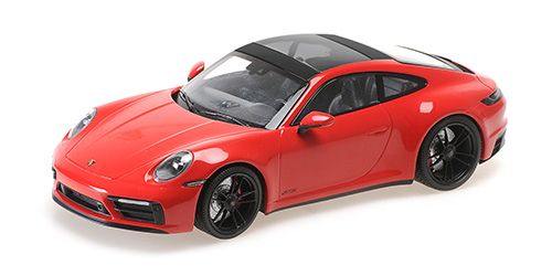 1:18 Minichamps - PORSCHE 911 CARRERA 4 GTS – 2020 – RED