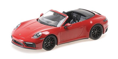 1:18 Minichamps - PORSCHE 911 CARRERA 4 GTS CABRIOLET – 2020 – RED