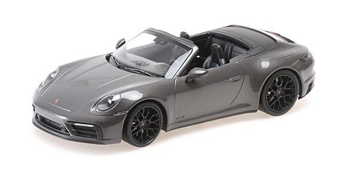 1:18 Minichamps - PORSCHE 911 CARRERA 4 GTS CABRIOLET – 2020 – GREY METALLIC
