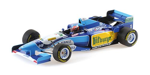 1:18 Minichamps - BENETTON RENAULT B195 – MICHAEL SCHUMACHER – WINNER BELGIAN GP 1995
