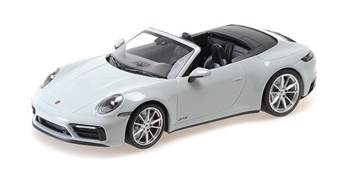 1:18 Minichamps - PORSCHE 911 CARRERA 4 GTS CABRIOLET – 2020 – GREY