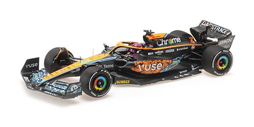 1:18 Minichamps - MCLAREN F1 TEAM MCL36 – DANIEL RICCIARDO – ABU DHABI GP 2022