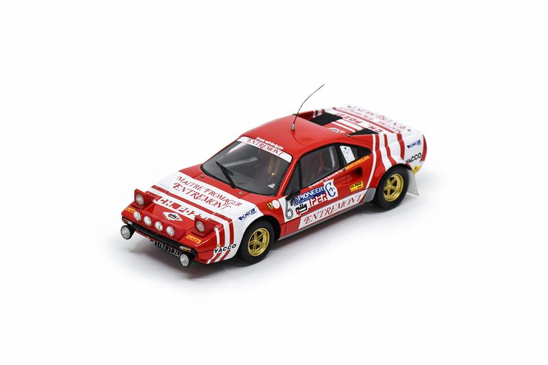 1:43 Looksmart - Ferrari 308 GR4 No.6 Winner 4 Regioni Rally 1981 J.C Andruet – E. Denise 1:43 Looksmart - Ferrari 308 GR4 No.6 Winner 4 Regioni Rally 1981 J.C Andruet – E. Denise