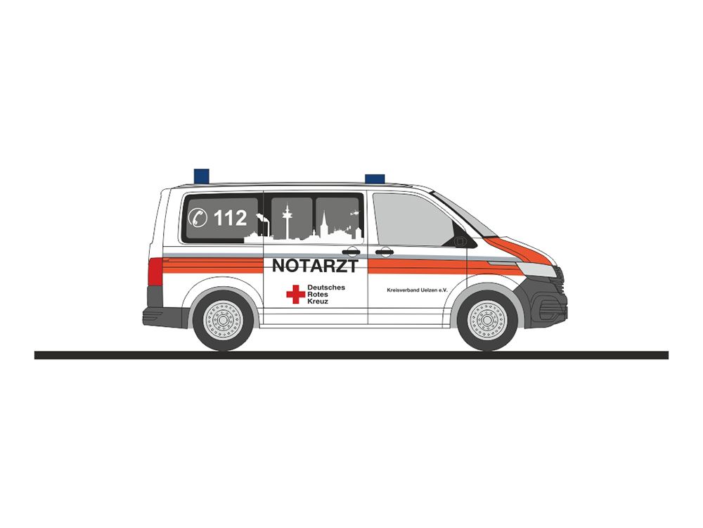 1:87 Rietze - VW T6.1 Bus , DRK Uelzen