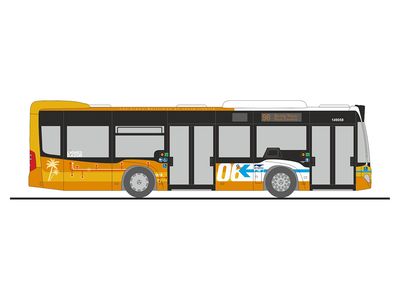 1:87 Rietze - Mercedes Citaro K, Lignes D Azur (FR), 2015 1:87 Rietze - Mercedes Citaro K, Lignes D Azur (FR), 2015