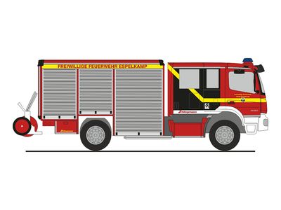 1:87 Rietze - Mercedes Schlingmann Varus HLF, Feuerwehr Espelkamp 1:87 Rietze - Mercedes Schlingmann Varus HLF, Feuerwehr Espelkamp