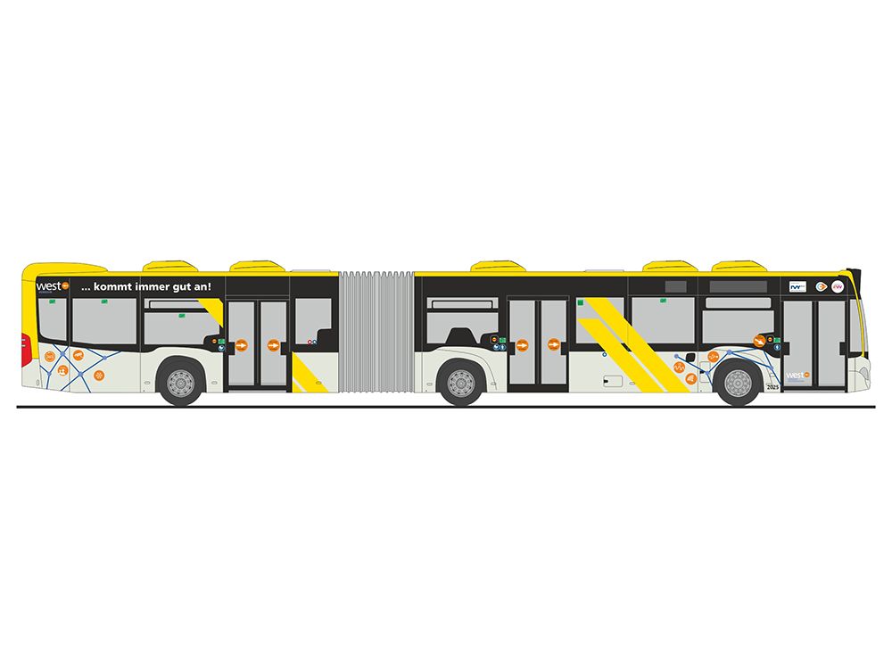 1:87 Rietze - Mercedes Citaro G, WestVerkehr Geilenkirchen, 2015