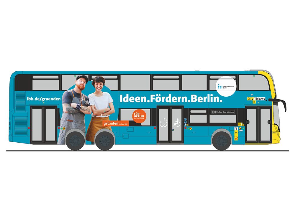 1:87 Rietze - Alexander Dennis Enviro 500, BFG - IBB Förderbank Berlin