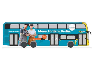 1:87 Rietze - Alexander Dennis Enviro 500, BFG - IBB Förderbank Berlin 1:87 Rietze - Alexander Dennis Enviro 500, BFG - IBB Förderbank Berlin