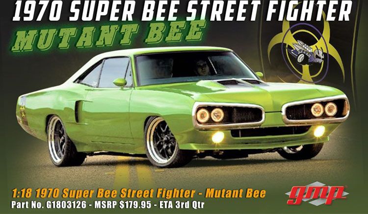 1:18 GMP - 1970 Dodge Super Bee Street Fighter *Mutant Bee*