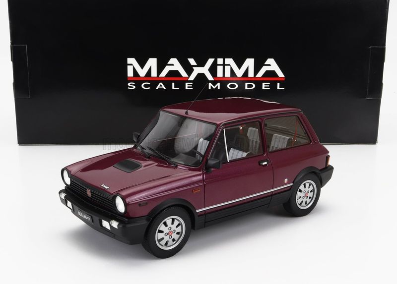 1:18 Maxima Scale Model - Autobianchi A112 Abarth VII-Series 1984 Red 1:18 Maxima Scale Model - Autobianchi A112 Abarth VII-Series 1984 Red