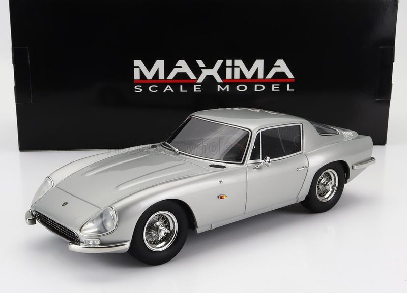 1:18 Maxima Scale Model - Lamborghini 3500 GT Zagato LHD 1965 Silver 1:18 Maxima Scale Model - Lamborghini 3500 GT Zagato LHD 1965 Silver