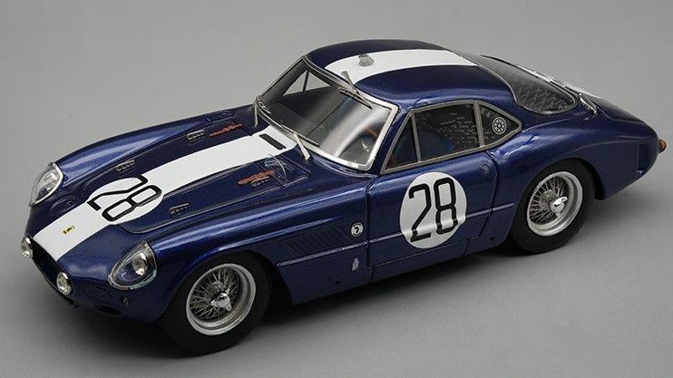 1:43 Tecnomodel - Ferrari 250 GT Sperimntale 3.0L V12 Team Bear #28 12h Sebring 1962 Ed Hugus - George Reed