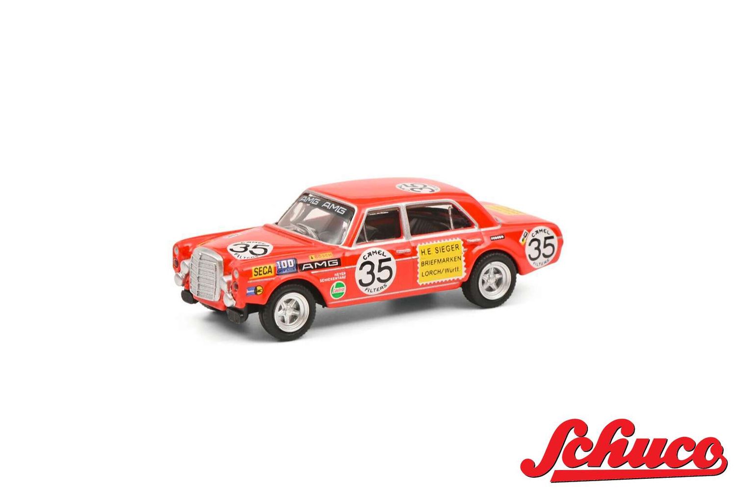 1:87 Schuco - Mercedes-Benz 300 SEL 6.8 AMG No.35 "24h Spa 1971"