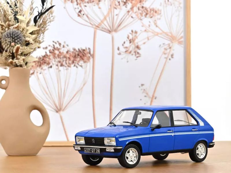 1:18 Norev - Peugeot 104 S 1981 Ibis-Blau