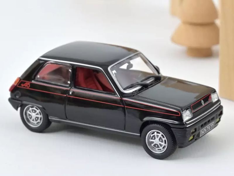 1:43 Norev - Renault 5 Alpine 1977 Black *Reproduktion*