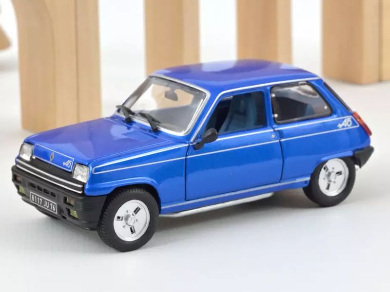 1:43 Norev - Renault 5 Alpine 1977 Blue *Reproduktion*