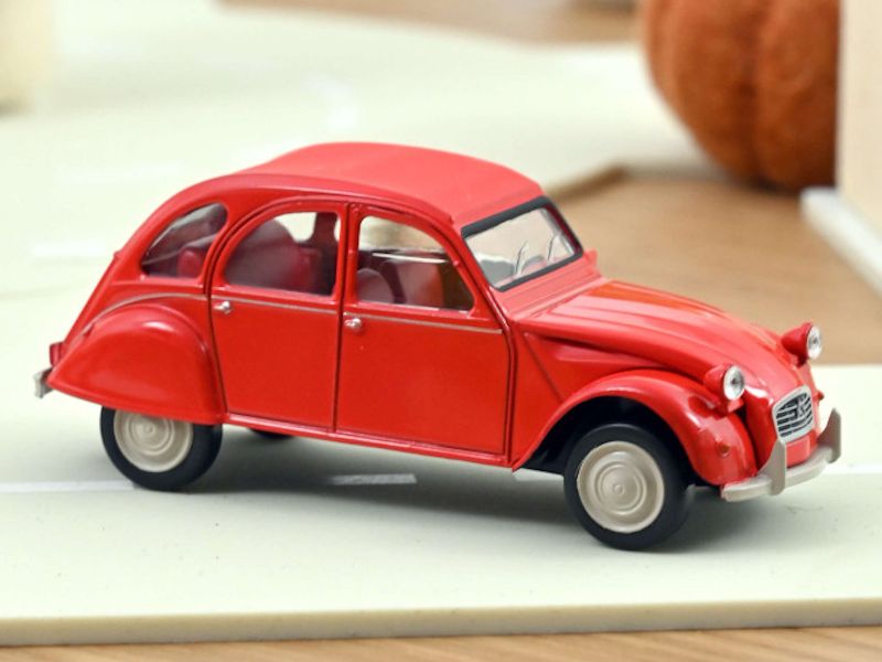 1:43 Norev Jet Car - Citroen 2CV 1978 Red