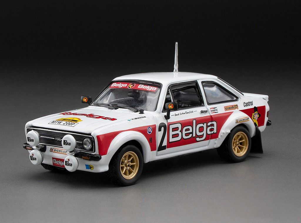 1:43 Vitesse - Ford Escort RS1800 - #2 H.Mikkola/A.Hertz - Rallye du Condroz 1979