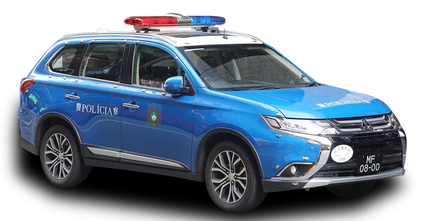 1:43 Vitesse - Mitsubishi Outlander 2017 - Macau Polizei