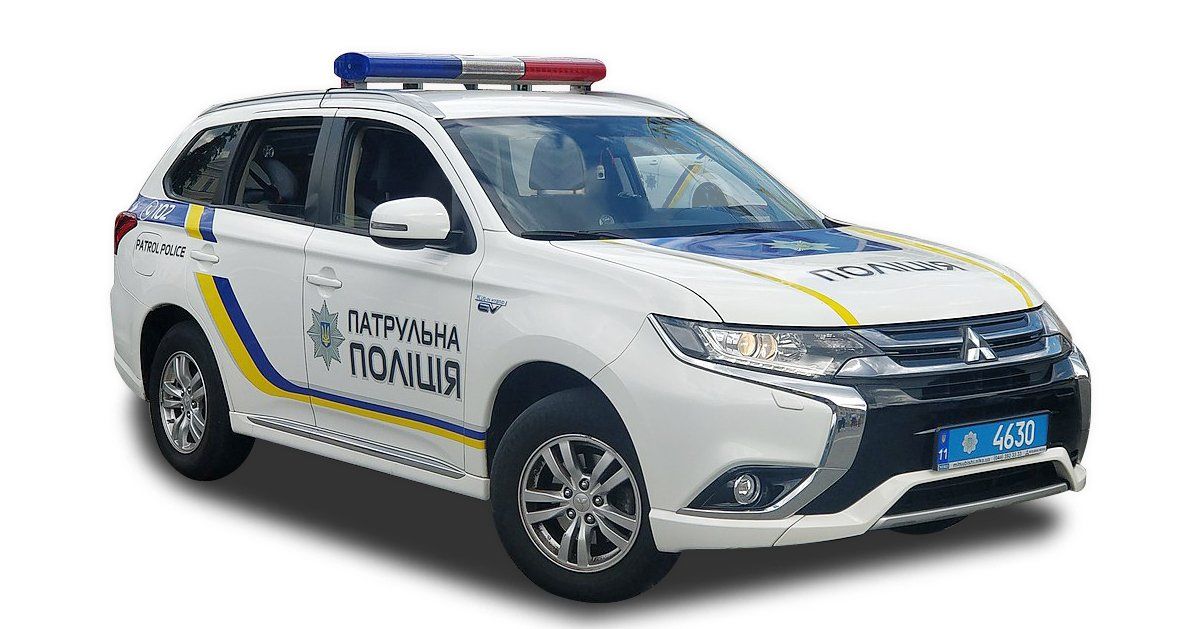 1:43 Vitesse - Mitsubishi Outlander 2017 - Ukraine Polizei