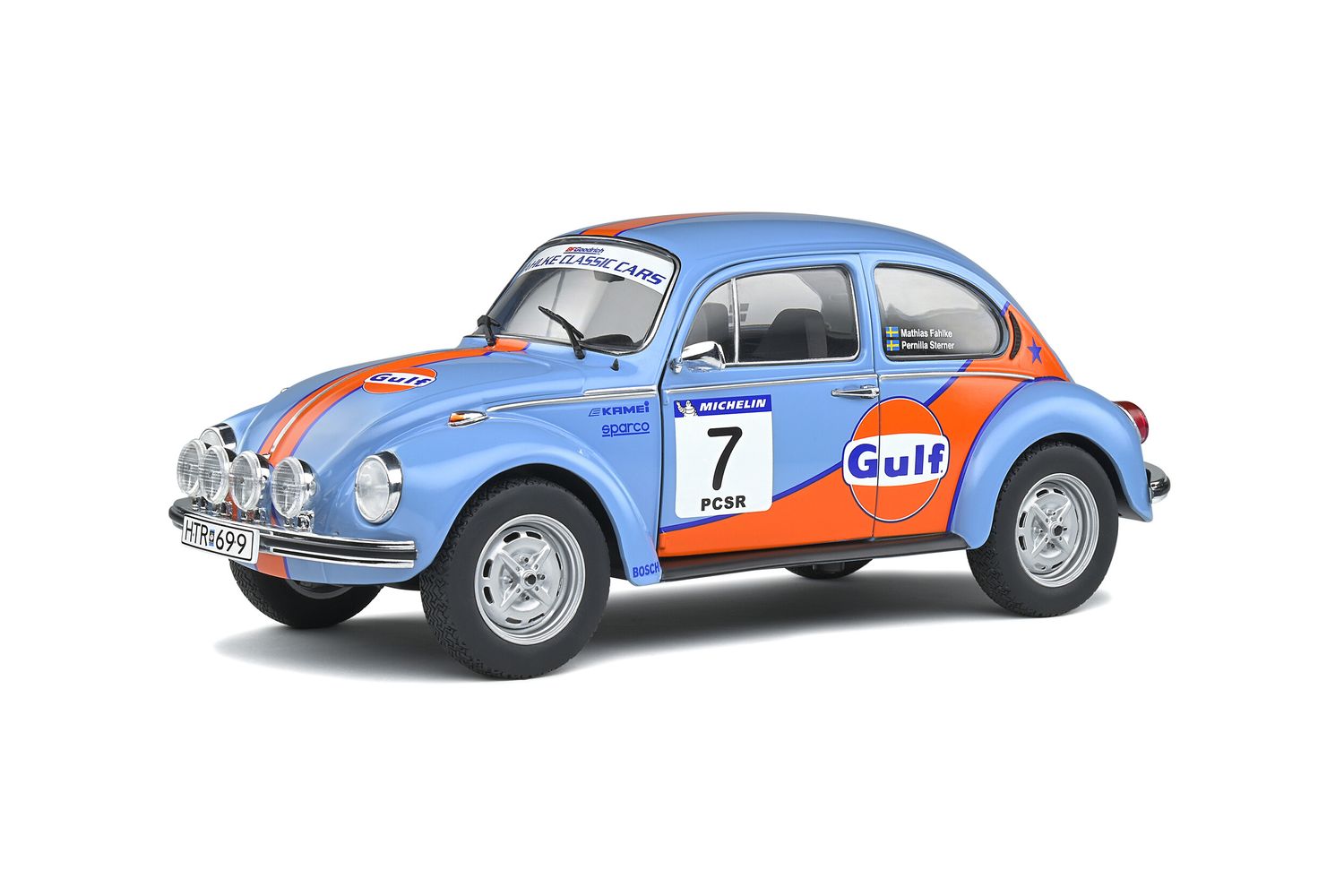 1:18 Solido - Volkswagen Beetle 1303 #7 Rally Colds Balls 2019