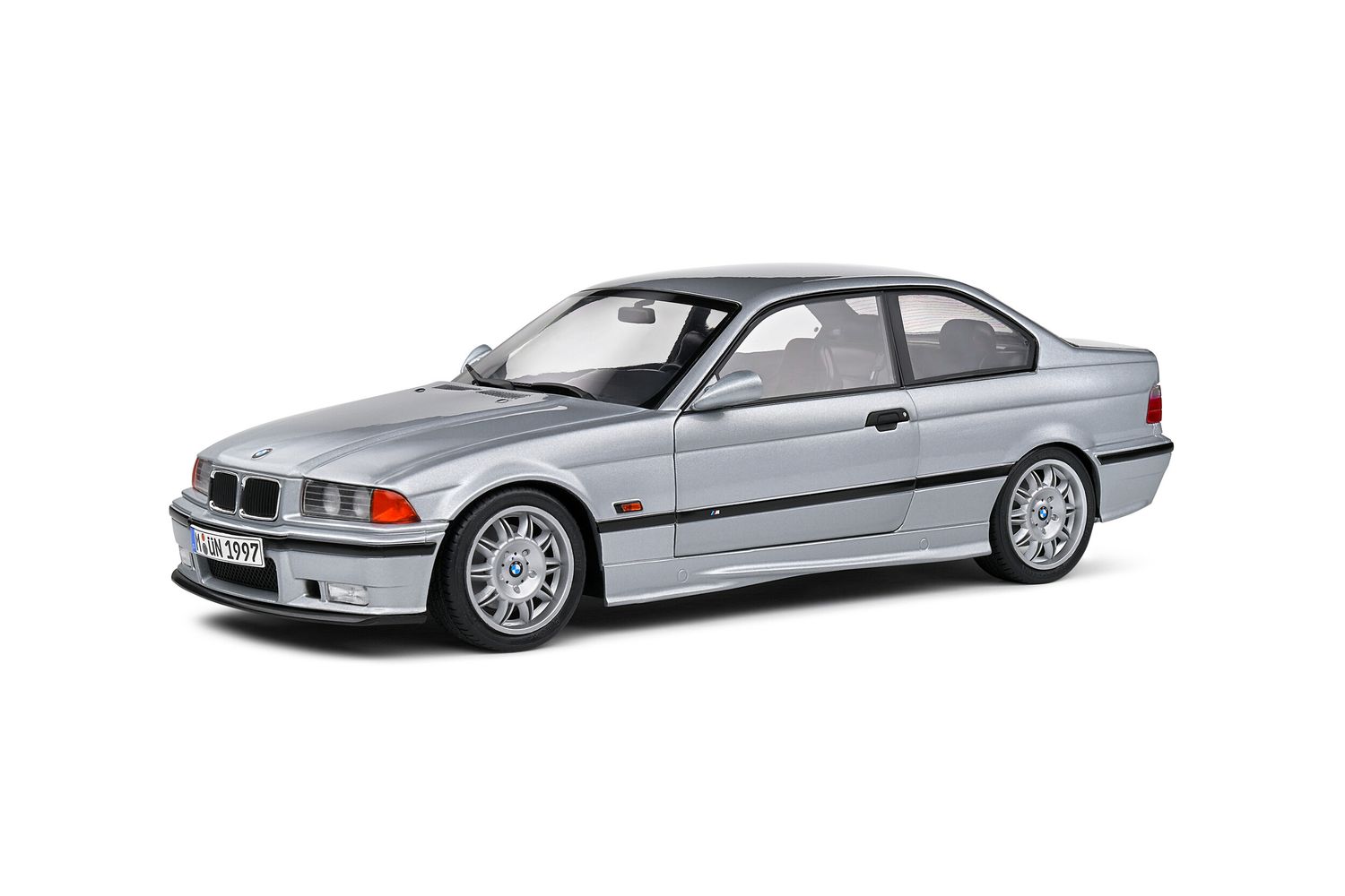 1:18 Solido - BMW 3-Series M3 (E36) Coupe 1990 Silver
