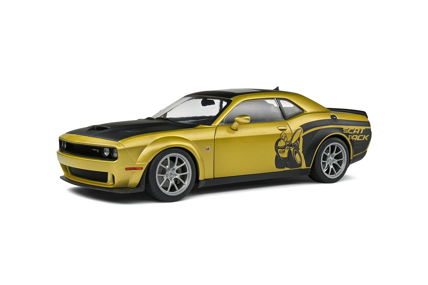 1:18 Solido - Dodge Challenger R/T Pack Widebody Streetfighter 2020 Gold